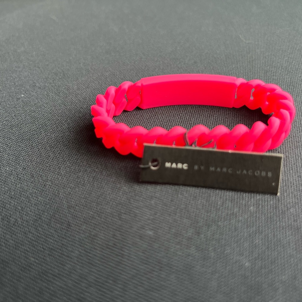 Marc by Marc Jacobs Vibrant Pink Twisted Bracelet